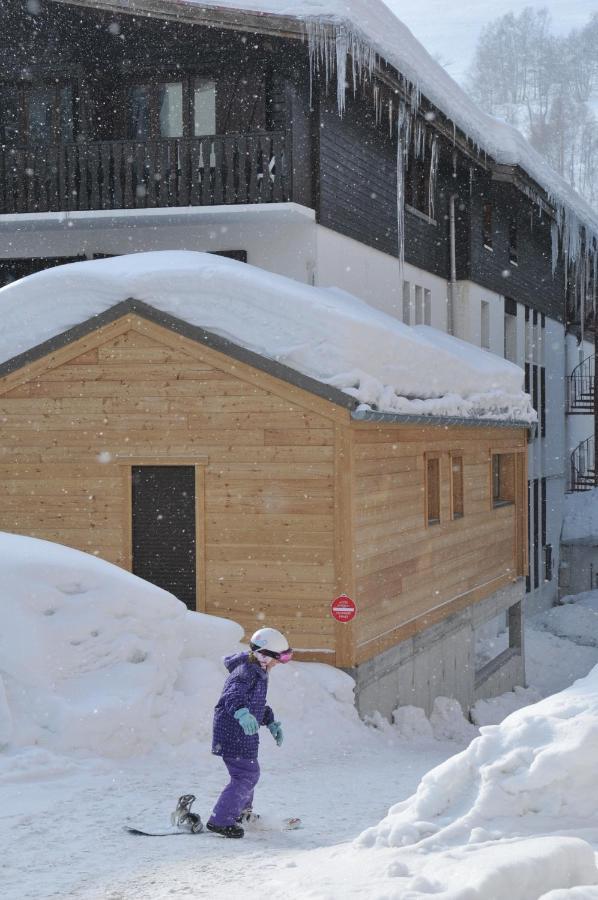 Hotel Valentin Pied Des Pistes Les Deux Alpes Exterior foto